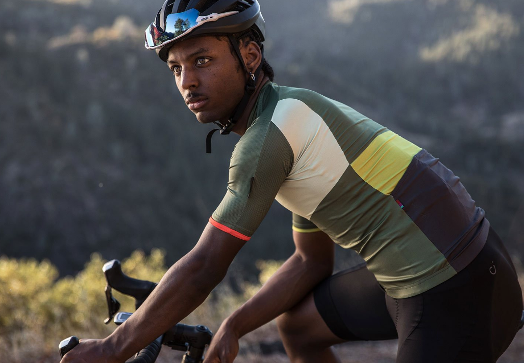 Olive hot sale cycling jersey
