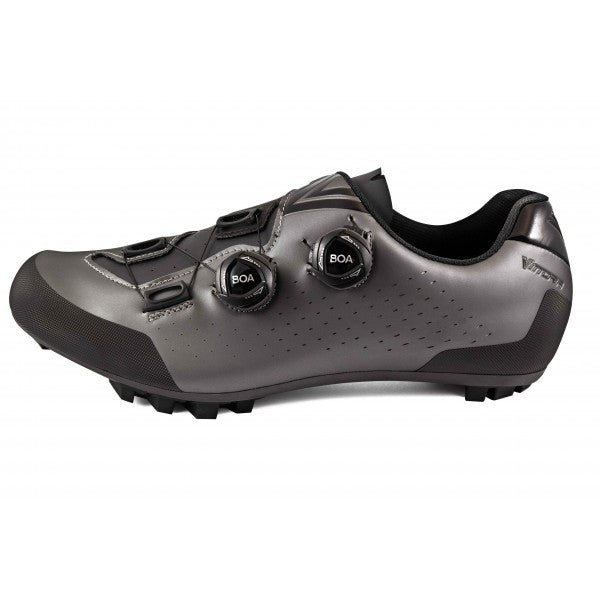 VITTORIA NOX MTB CYCLING SHOES GREY BLACK CHAINSMITH BIKE SHOP