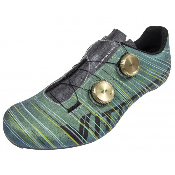 VITTORIA REVOLVE CYCLING SHOES IRIDESCENT GREEN SYDNEY AUSTRALIA BIKE SHOP